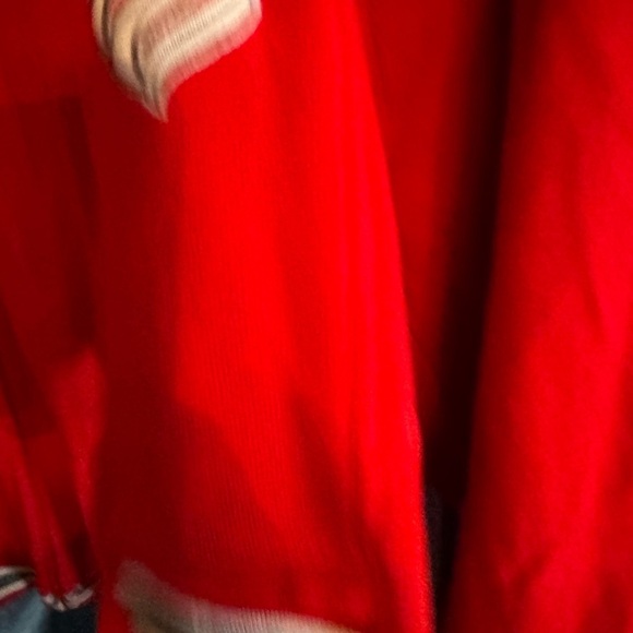 Y2K Rocawear Velour Red Jumpsuit Jacket And Pants Suit Size XXL Wide Legs - Picture 5 of 15